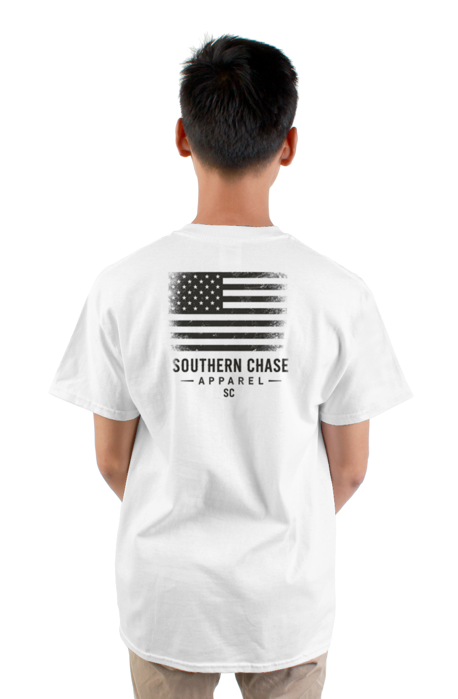 SC American Flag Tee