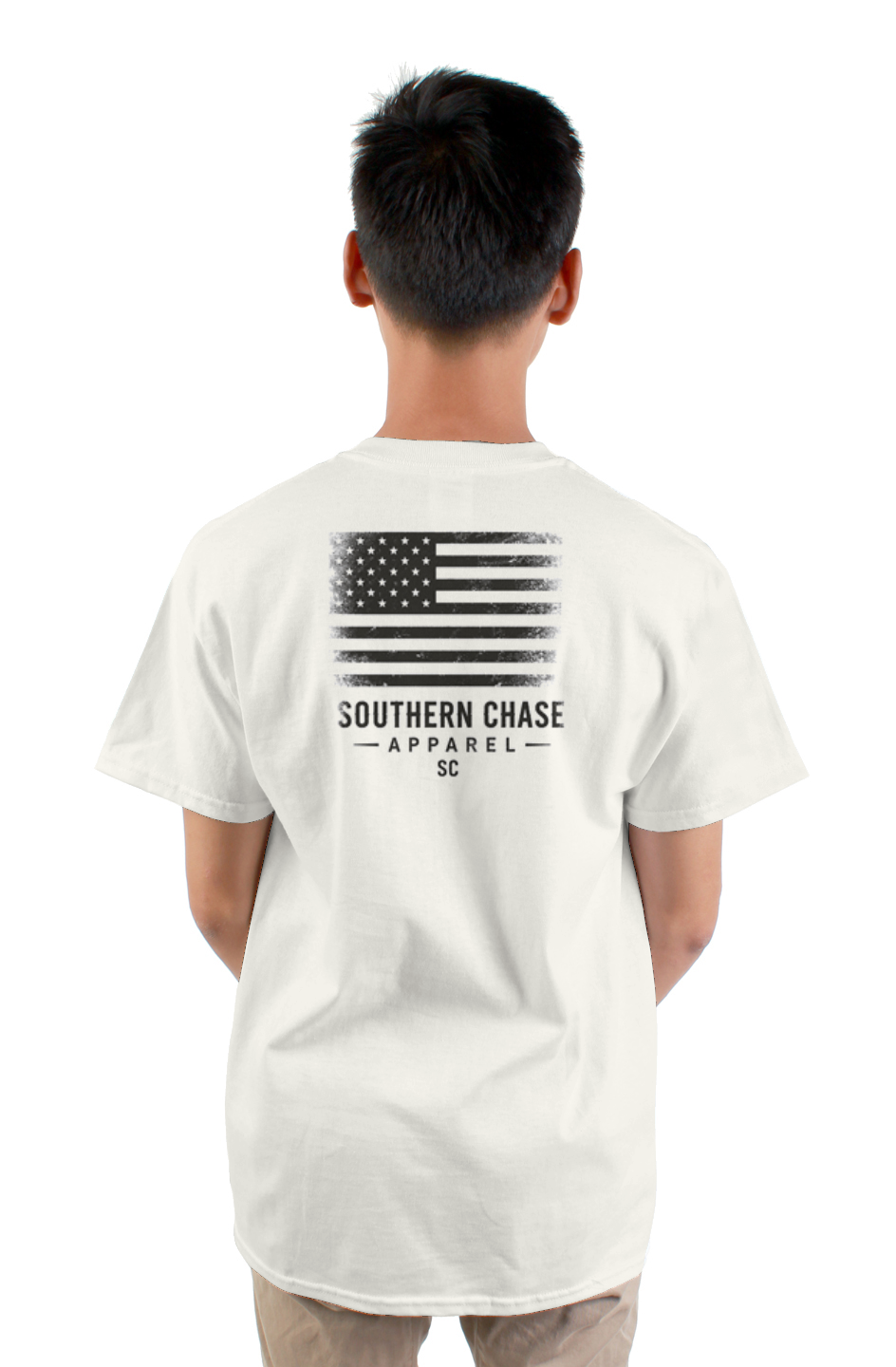 SC American Flag Tee